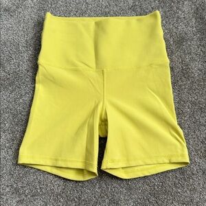 Kyodan Women's Yellow Bike Shorts